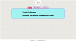 Desktop Screenshot of coolkev.com